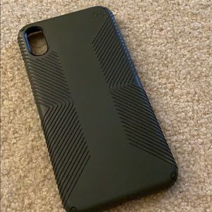iPhone XS Max Speck presidio grip case Green